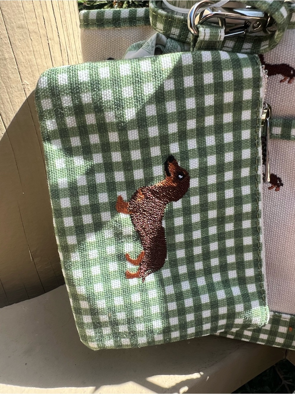 Madden Girl Dachshund Doxie Viral Mini Tote Bag - Picture 5 of 8
